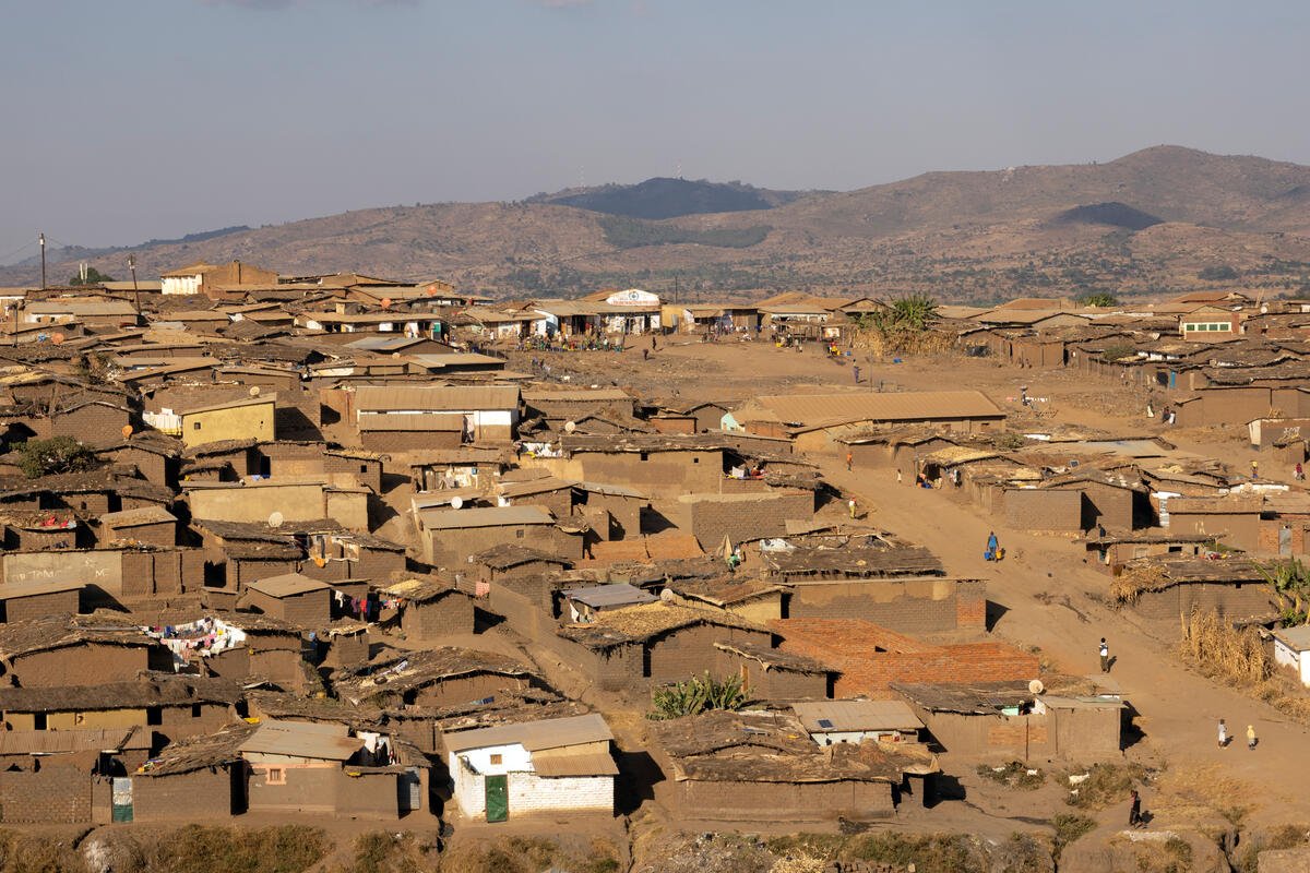 Malawi. Dzaleka refugee camp